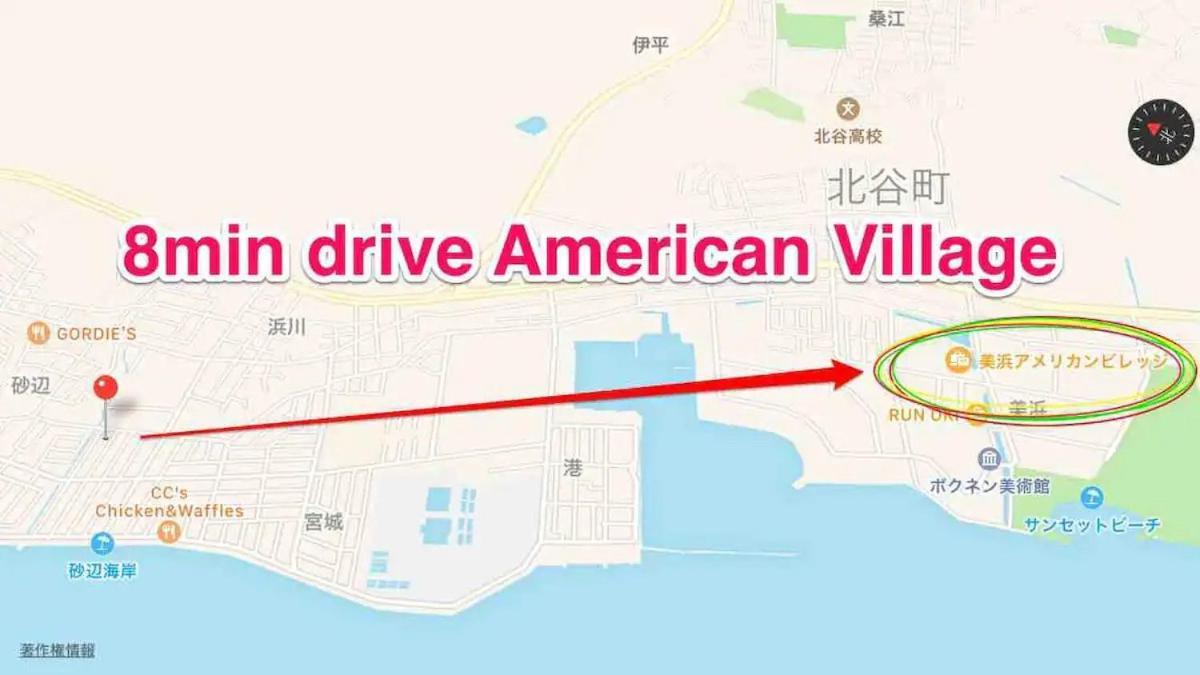 Condominium Luana 築浅2Ldk 宮城海岸徒歩2分 American Village 車で10分 Chatan Exterior photo